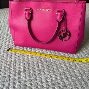 Michael Kors Fuchsia Satchel